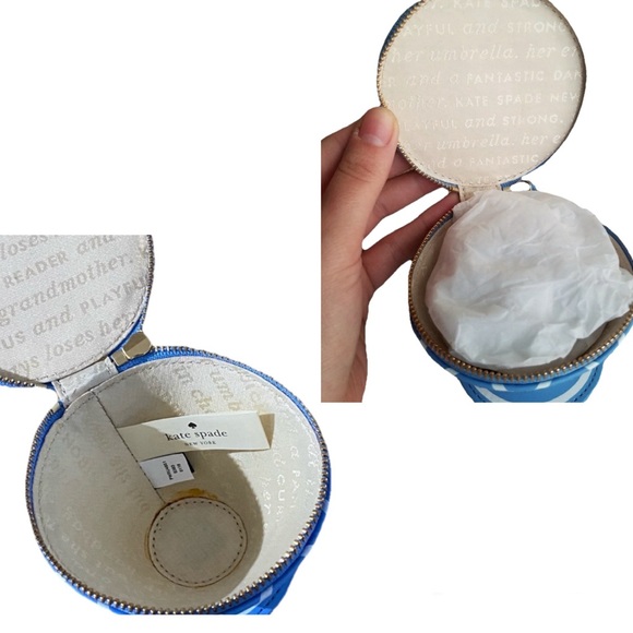 SOLD!! RARE FIND!! NWT Kate Spade NY Down the Rabbit Hole Teacup Mini w/COA - Picture 11 of 14